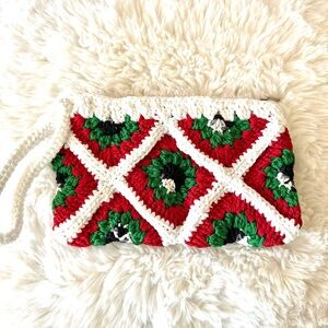 Handmade Crochet Cosmetic Bag
